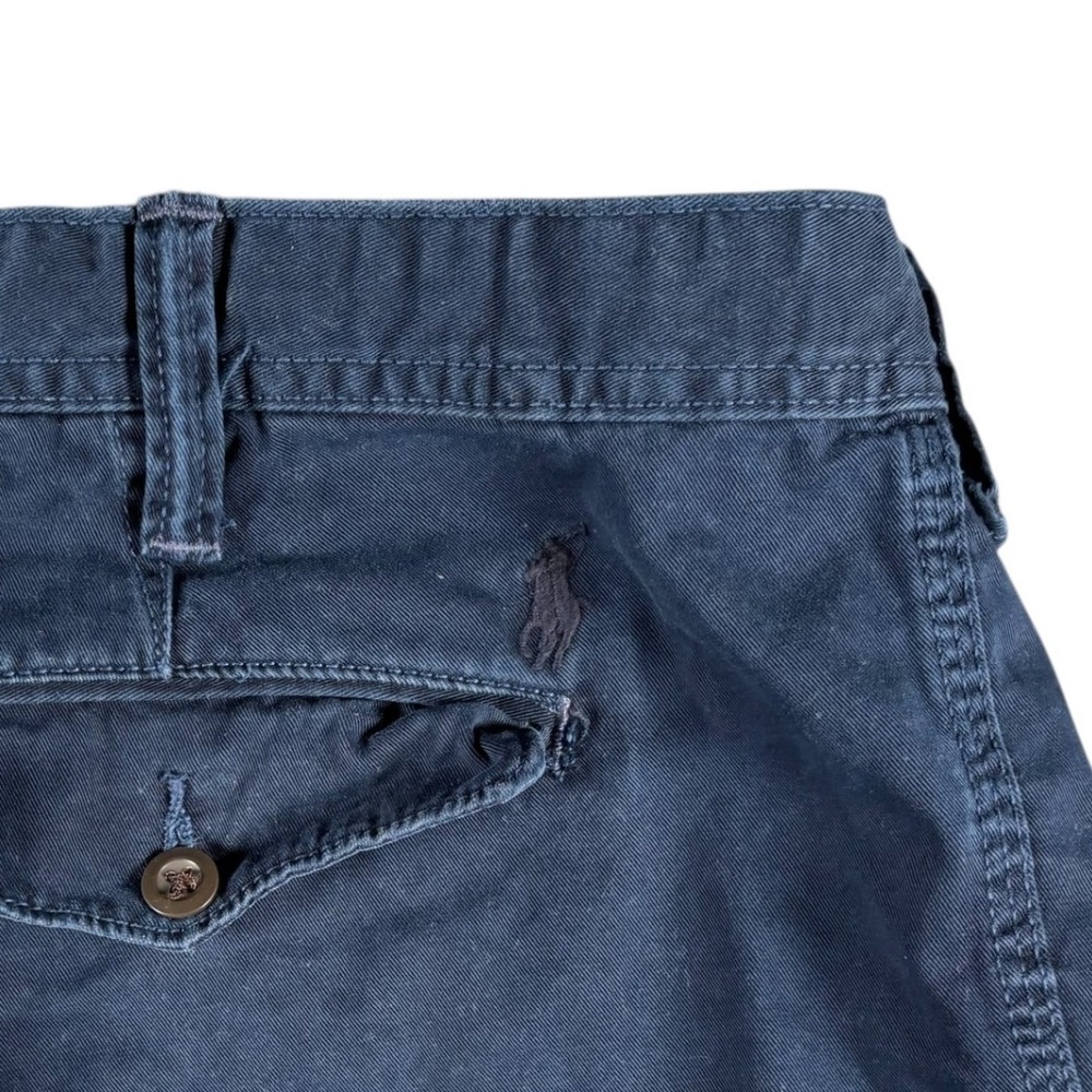 VTG Polo Ralph Lauren Mens Sz 42 relaxed Shorts navy Blue relaxed fit Y2k
